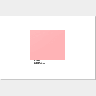 PANTONE 13-2005 TPX Strawberry Cream, pink Posters and Art